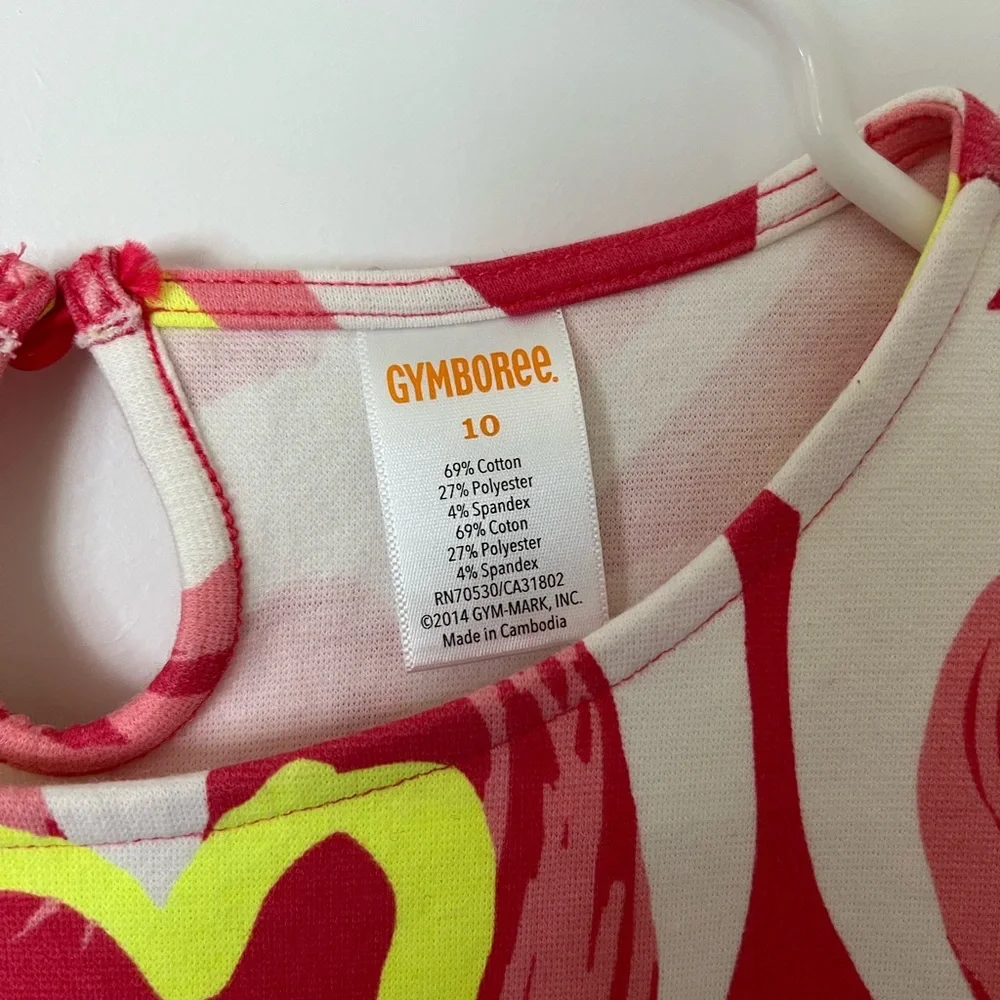 Gymboree Girls Heart Print Dress
